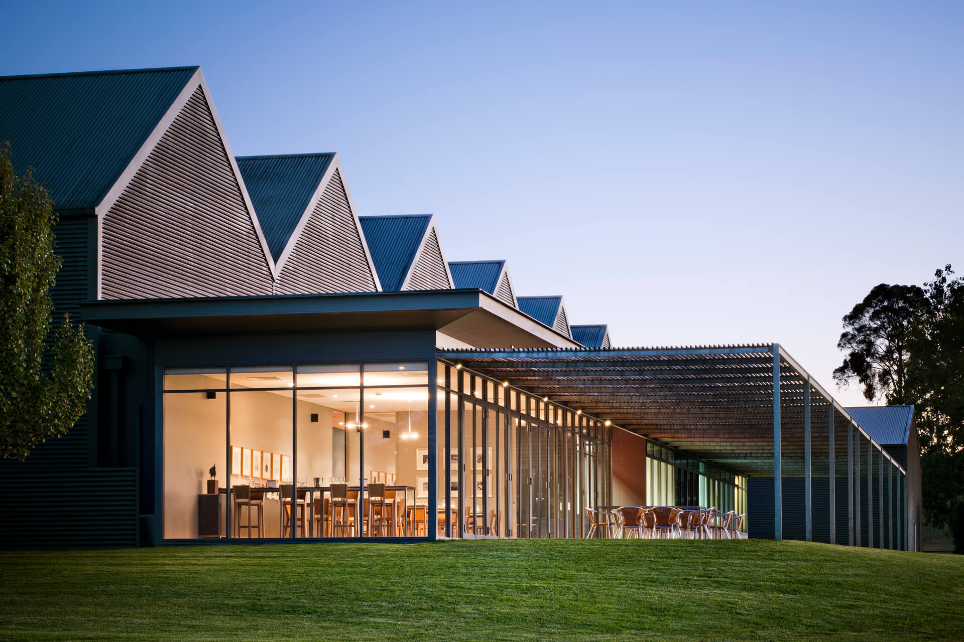 Shaw + Smith cellar door in the Adelaide Hills